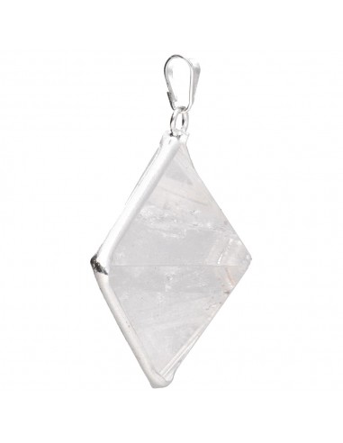 Pendentif pyramide de quartz avec...