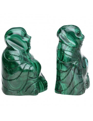 Bouddha en malachite 80-100gr