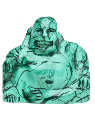 Malachite Buddha 120-140gr