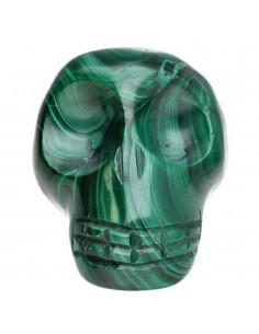 Crâne de malachite 55-90gr