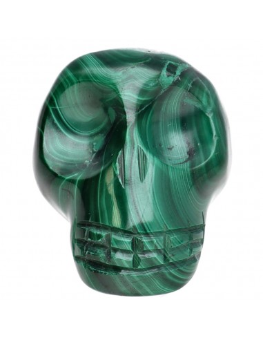 Crâne de malachite 55-90gr