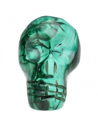 Crâne de malachite 55-90gr