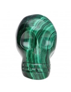 Malachite Skull 2