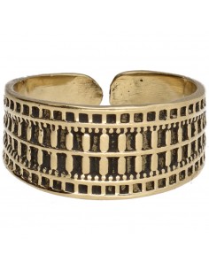 Bronze Ring with Mineral -63-