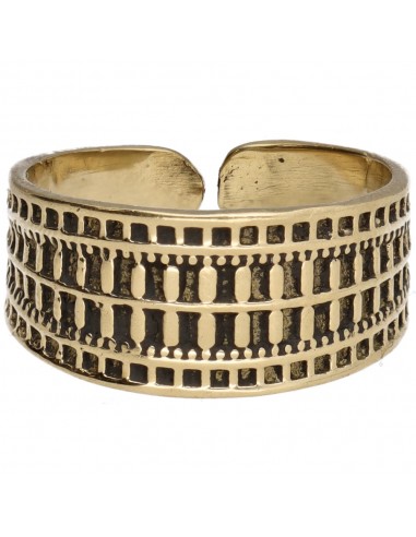 Bronze Ring with Mineral -63-
