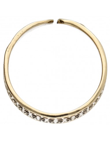 Anillo de Bronce con Mineral -63-