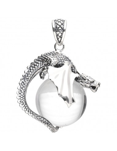 Pendentif sphère dragon du Gotland en...