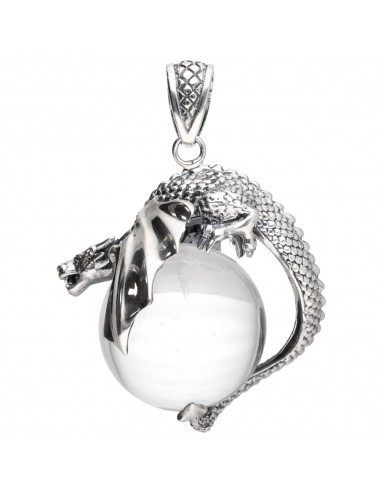 Pendentif sphère dragon du Gotland en...