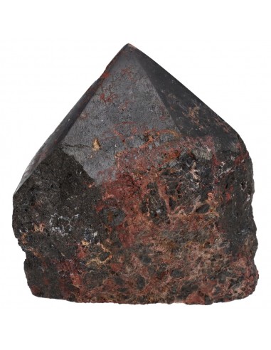 Pointes de tourmaline noire semi-polies