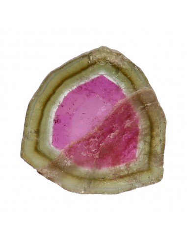 Plaque de tourmaline melon d'eau C