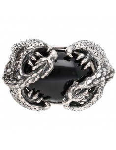 Dragons Ring with Onyx in...