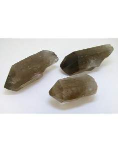 Puntas de cuarzo blanco en bruto pequeñas