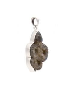 Pendentif serpent en argent... 2