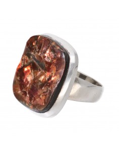 Ammolite Ring in 925... 2
