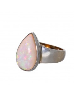 Bague en argent 925 Opale... 2