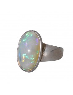 Bague en argent 925 Opale... 2