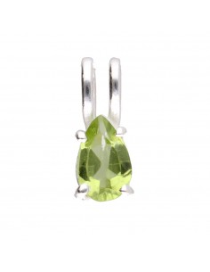 Pendentif mini péridot en...