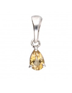 Mini pendentif Citrine en...