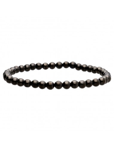 Bracelet en jais de 4 mm