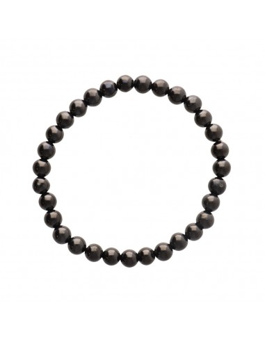 Bracelet en jais de 6 mm