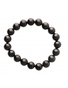 Bracelet en jais de 10 mm 2