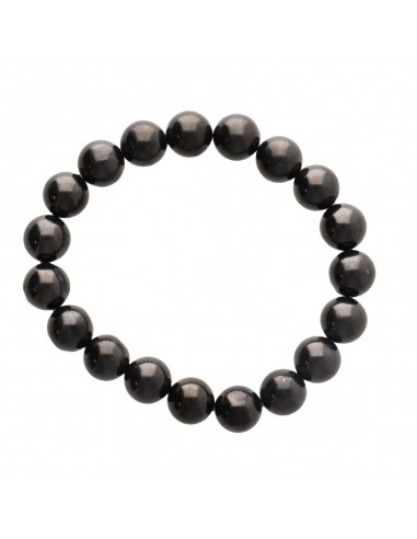 Bracelet en jais de 10 mm