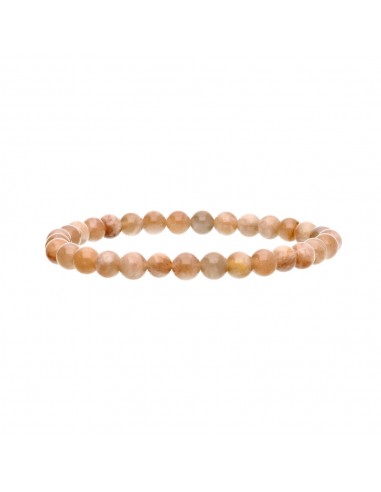 Pulsera de Adularia Melocotón 6mm