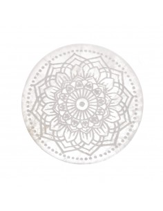 Circular Selenite Mandala...