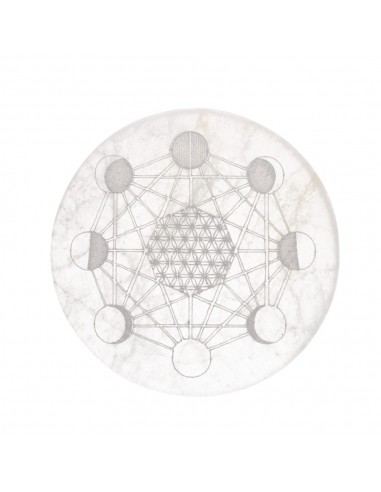 Plaque circulaire de phases de lune...
