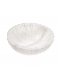 Taça circular de selenite