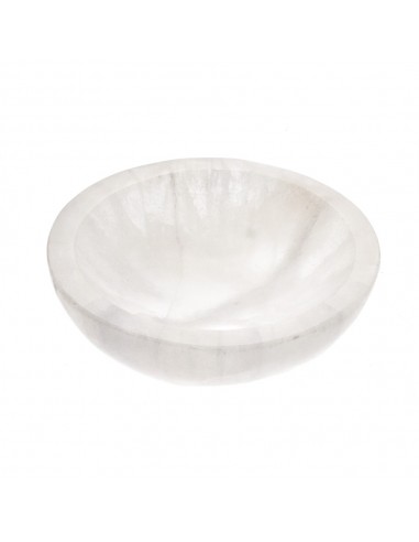 Taça circular de selenite