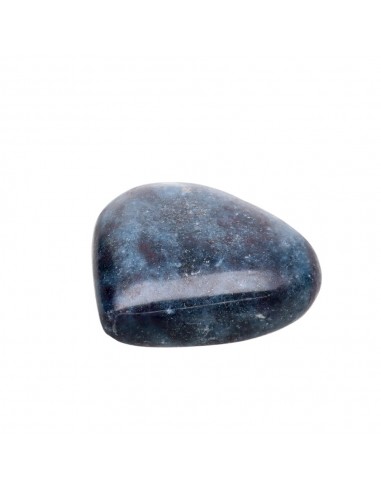 Coeur en cyanite avec rubis