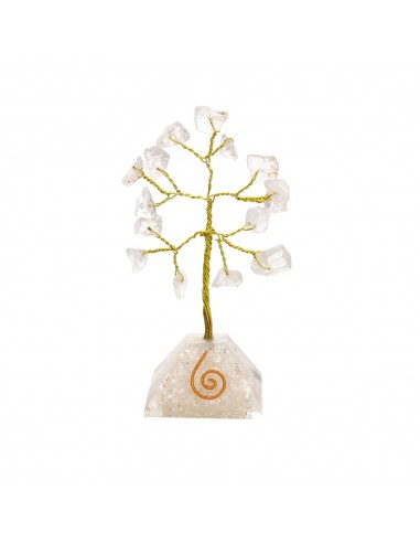 Quartz Tree with Orgonite Base
