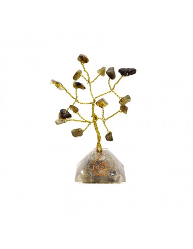 Labradorite Tree with Orgonite Base