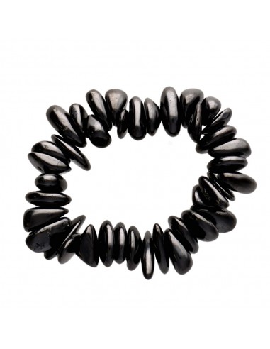 Grand bracelet en copeaux de shungite