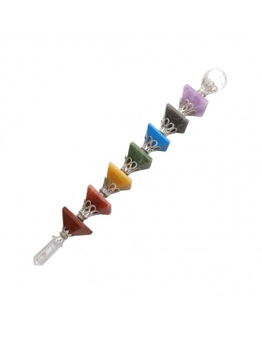 Channeling Wand with Chakra Pyramids...