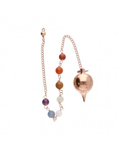 Mermet Copper Pendulum with Chakras...