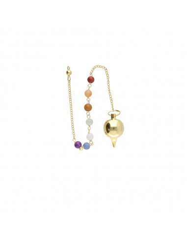 Pendule Mermet Bronze avec Chakras...
