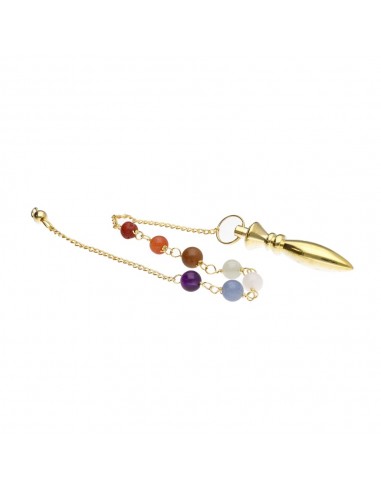 Bronze Karnak Pendulum with Chakras...