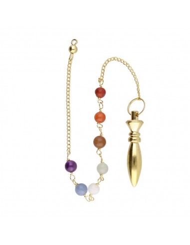 Bronze Karnak Pendulum with Chakras...