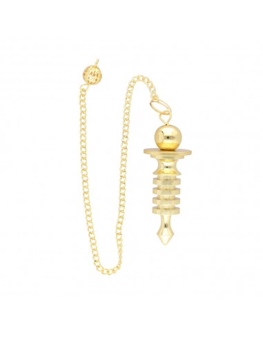 Pêndulo de bronze com Ísis e Flor da...