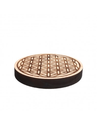 Base de altar circular Flor da Vida 10cm
