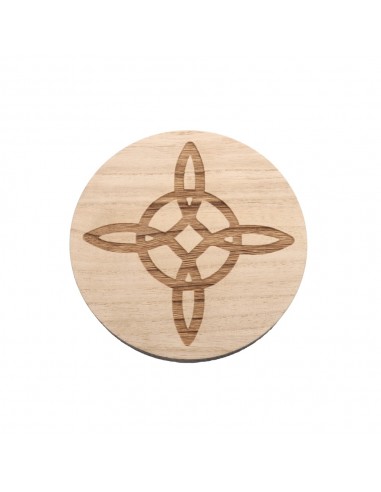 Witch's Knot Circular Altar Base 13cm