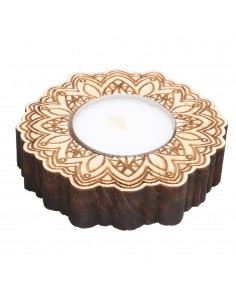 Mandala Flower Candle Holder
