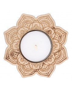 Suporte de vela Mandala 2