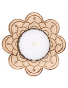 Bougeoir à fleurs 2