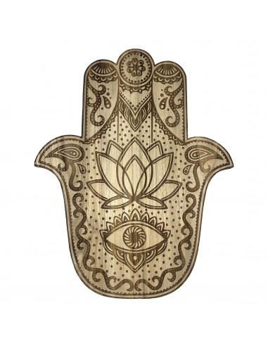 Retable Paulownia Main de Fatima 70cm