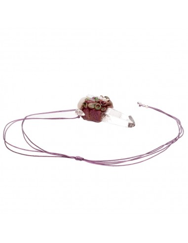 Citrine and Dendritic Agate Pendulum...