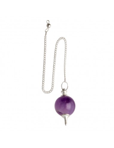 Silver Plated Amethyst Mermet...