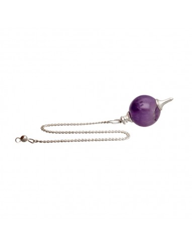 Silver Plated Amethyst Mermet...